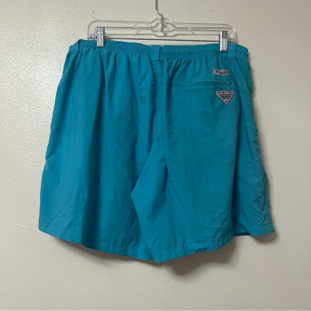 Columbia Men's PFG Backcast IV Quick Dry Swim Shorts Trunks Sky Blue XL